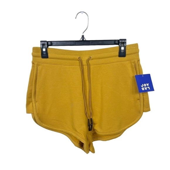 NWT Joy Lab Women's Harvest Gold Drawstring Waist Pull On Active Shorts Size S - Picture 1 of 6
